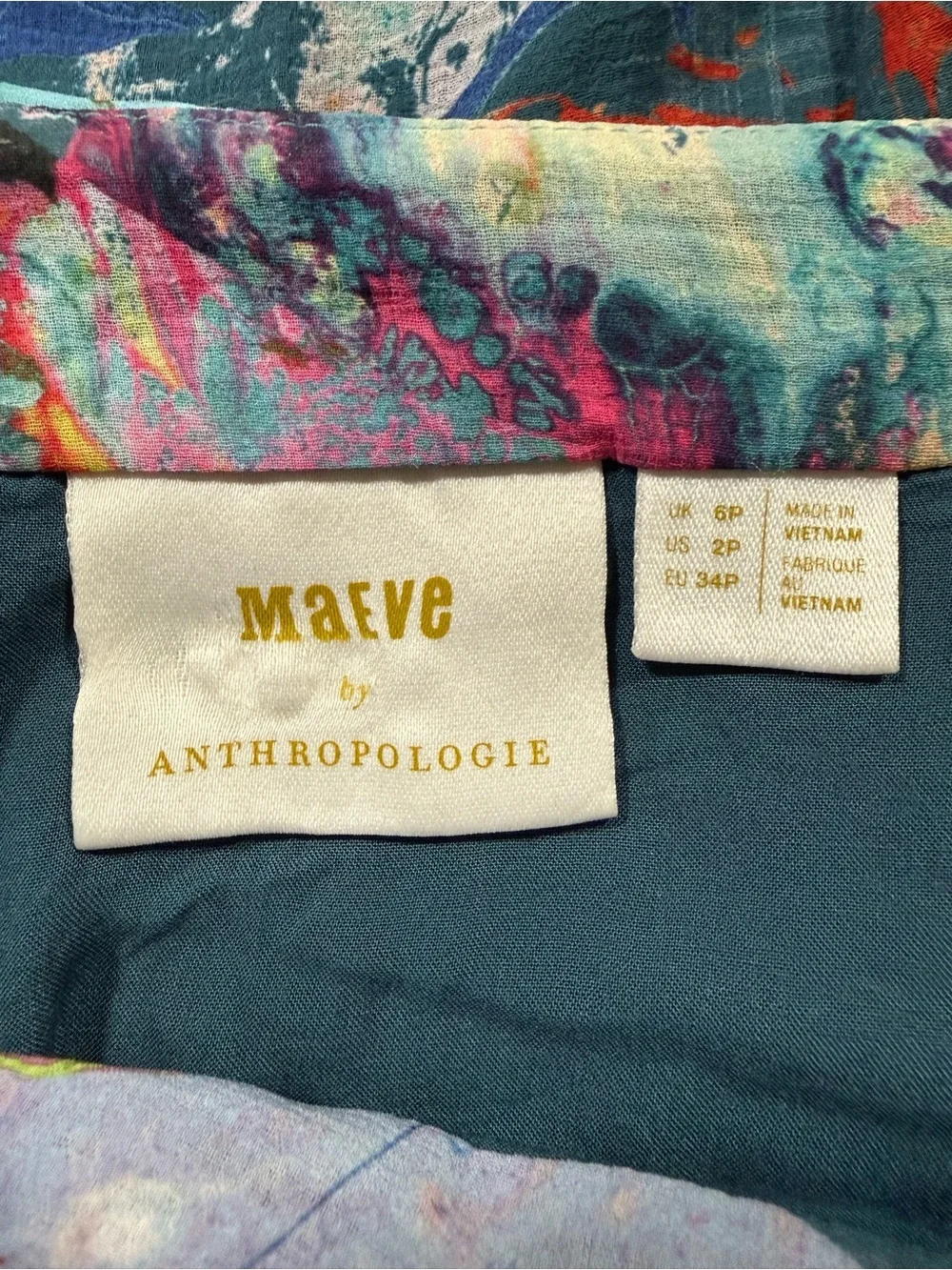 Women’s Anthropologie Maeve Tiered Maxi Skirt Size 2P